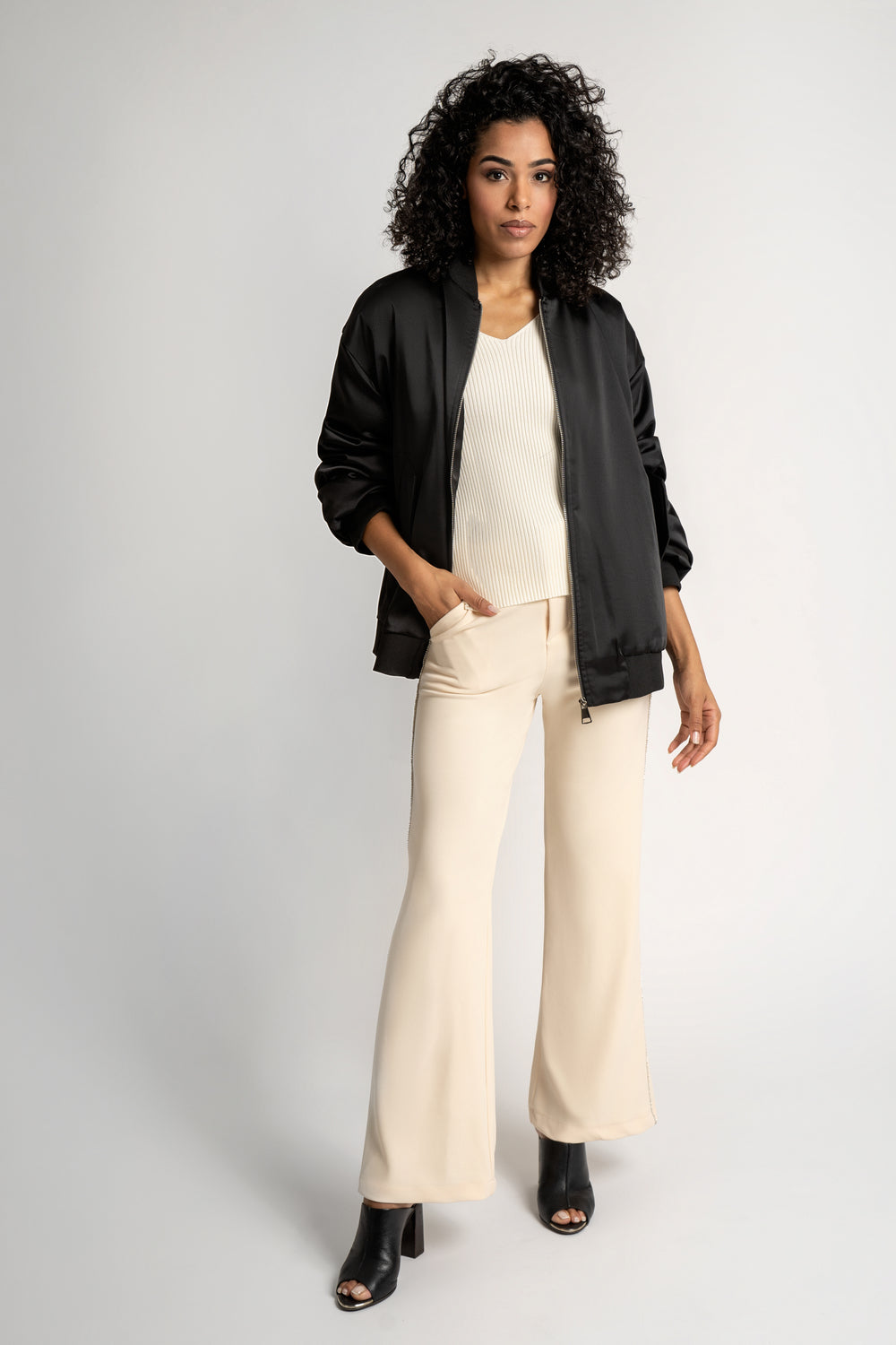 Blouson Bomber Satin