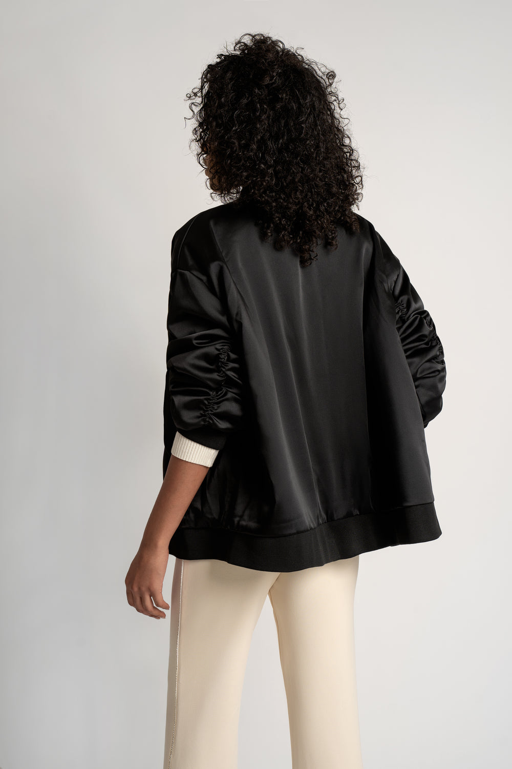 Blouson Bomber Satin