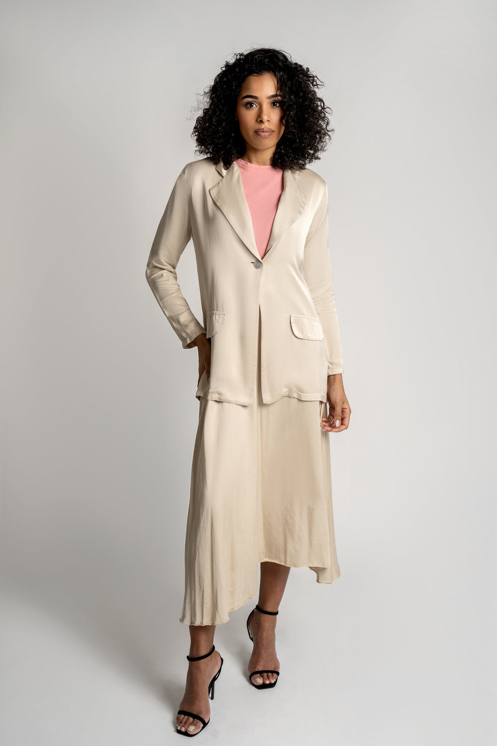 Veste façon Satin