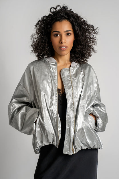 Blouson Oversize Brillant